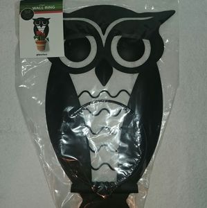 Plastec owl wall ring 10×16